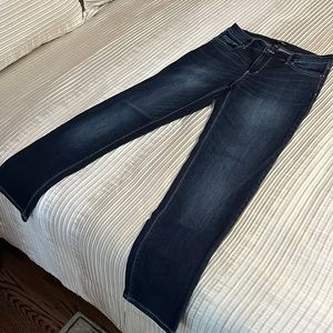 White House Black Market Straight Crop Jeans